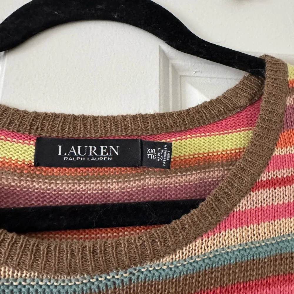 Striped Ralph Lauren Sweater - Picture 3 of 3